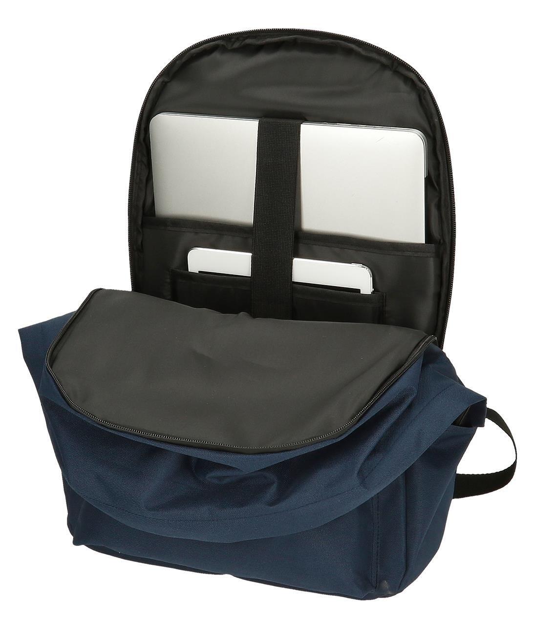 Mochila escolar porta-portátil Reebok Boston 44 cm Marinho 3/5