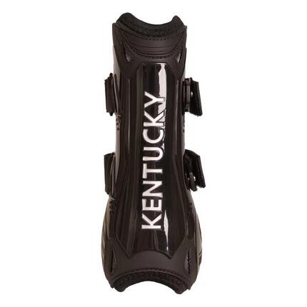 Otwarte ochraniacze na przednie nogi dla koni z bambusa z rzepem Kentucky Horsew