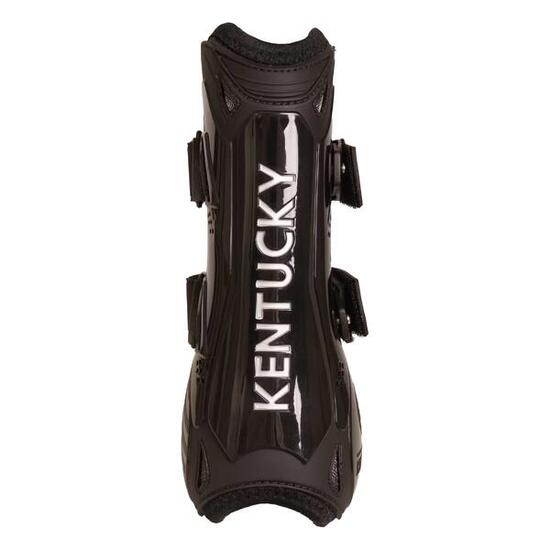Otwarte ochraniacze na przednie nogi dla koni z bambusa z rzepem Kentucky Horsew
