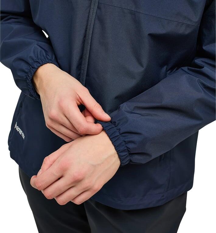 HAGLOFS Kurtka przeciwdeszczowa damska Kaise GTX Jacket Women tarn blue-S 6/7