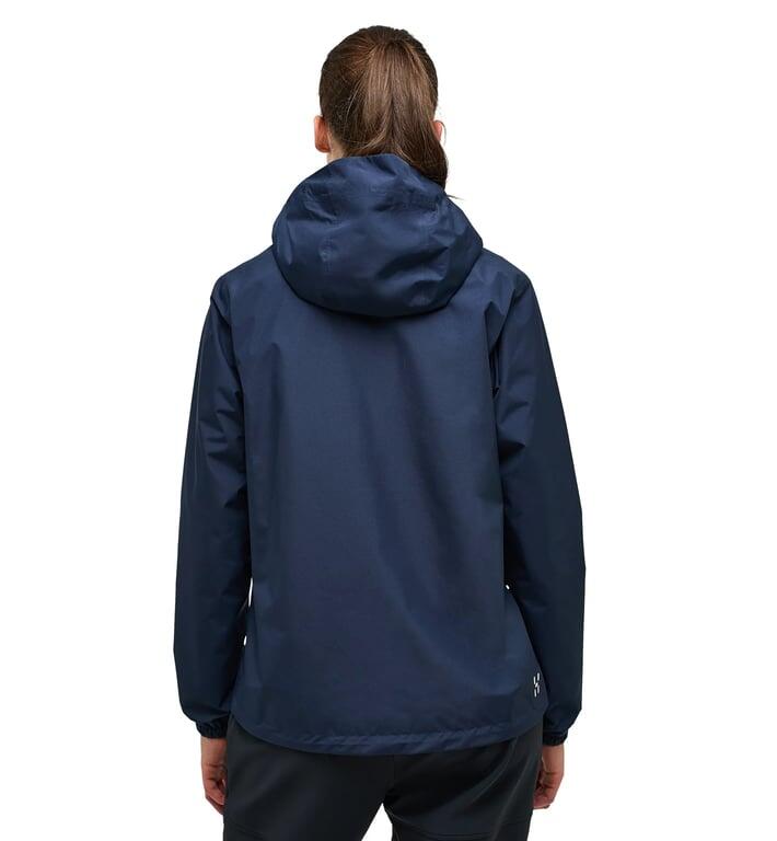 HAGLOFS Kurtka przeciwdeszczowa damska Kaise GTX Jacket Women tarn blue-S 3/7