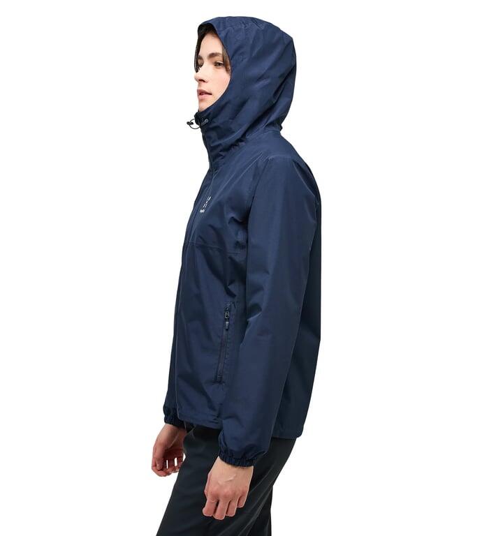 HAGLOFS Kurtka przeciwdeszczowa damska Kaise GTX Jacket Women tarn blue-S 2/7