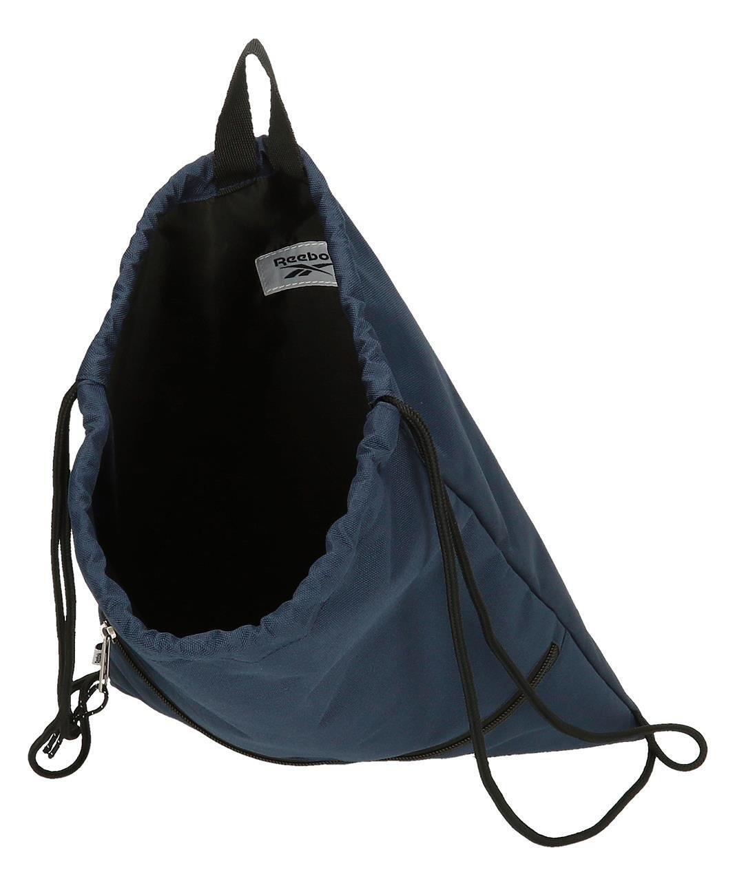 Saco de ginásio Reebok Boston Marinho 3/5