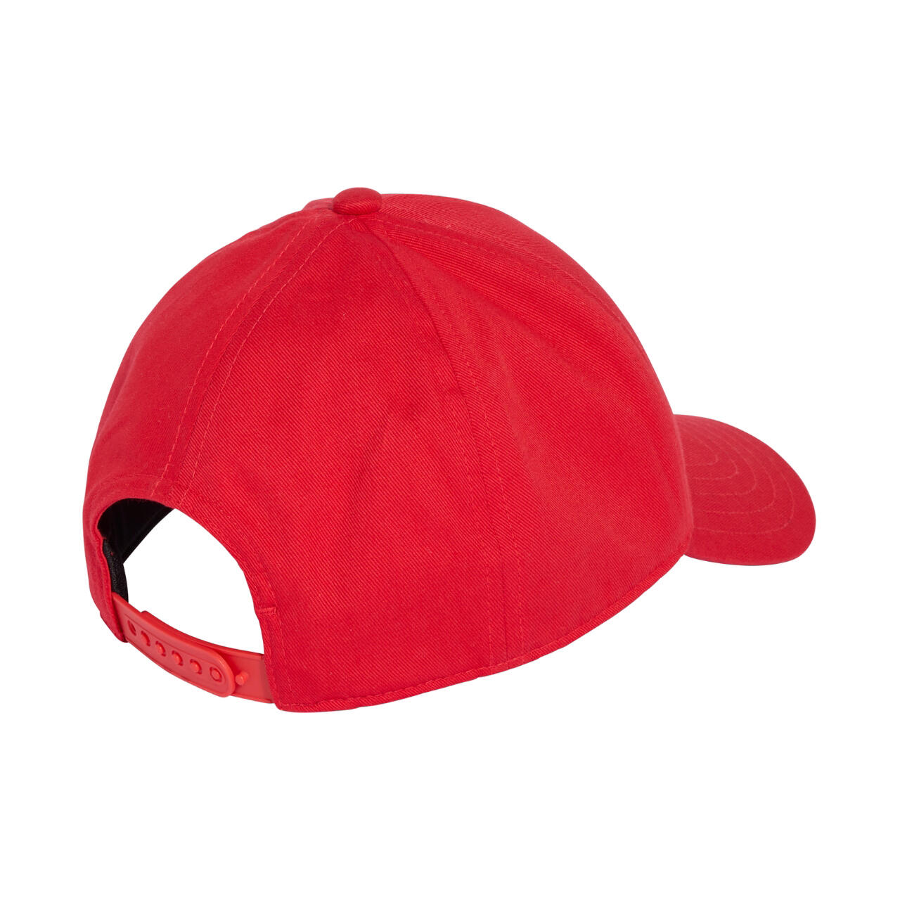Boné adidas vermelho 100% algodão S/M 2/4