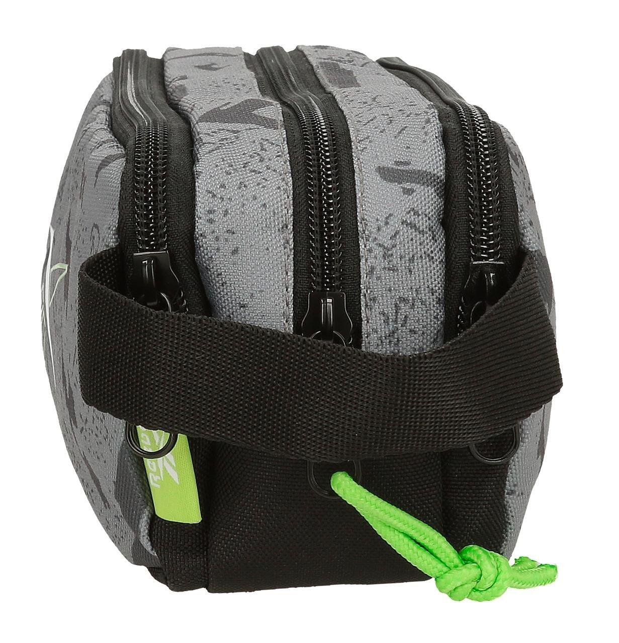 Estojo três compartimentos Reebok Roswell Cinzento 4/5