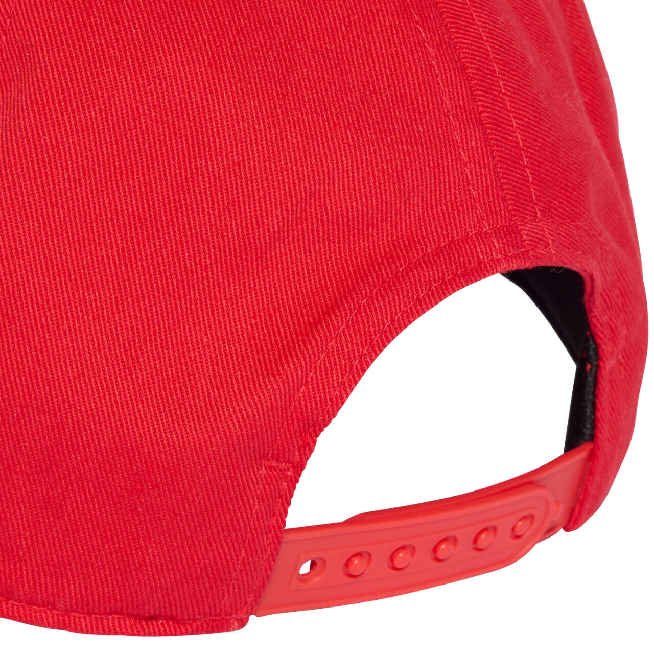 Boné adidas vermelho 100% algodão S/M 4/4
