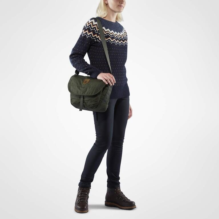 FJALLRAVEN Torba na ramię GREENLAND SHOULDER BAG SMALL-Czarny 5/7