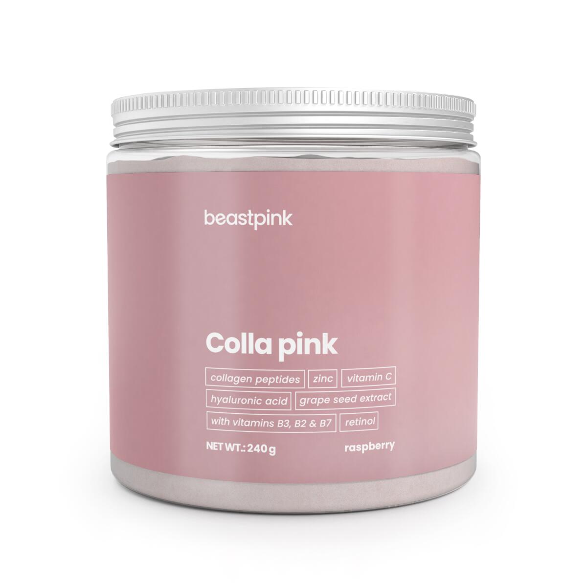 Napój kolagenowy Colla Pink proszek bez cukru