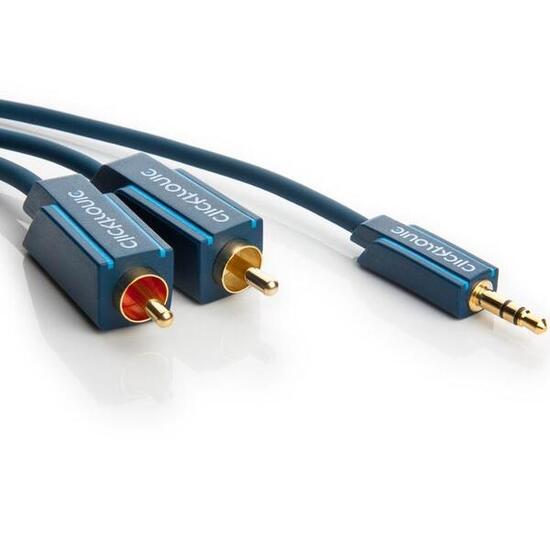 Cavo audio Abi 35 mm a 2x RCA 6 m