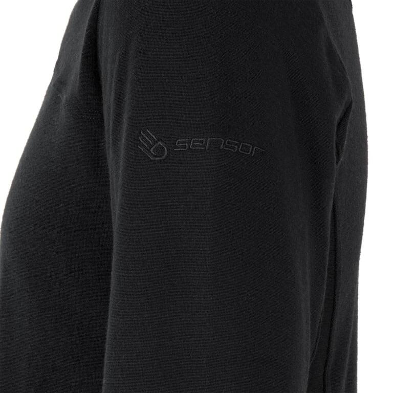 SENSOR Termoaktywna bluzka męska MERINO EXTREME-M-Czarny 2/3