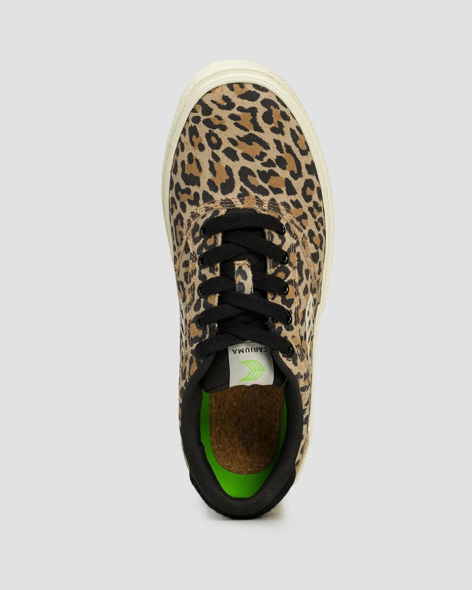 Sneakersy zamszowe Cariuma Naioca Leopard Print Suede 4/7