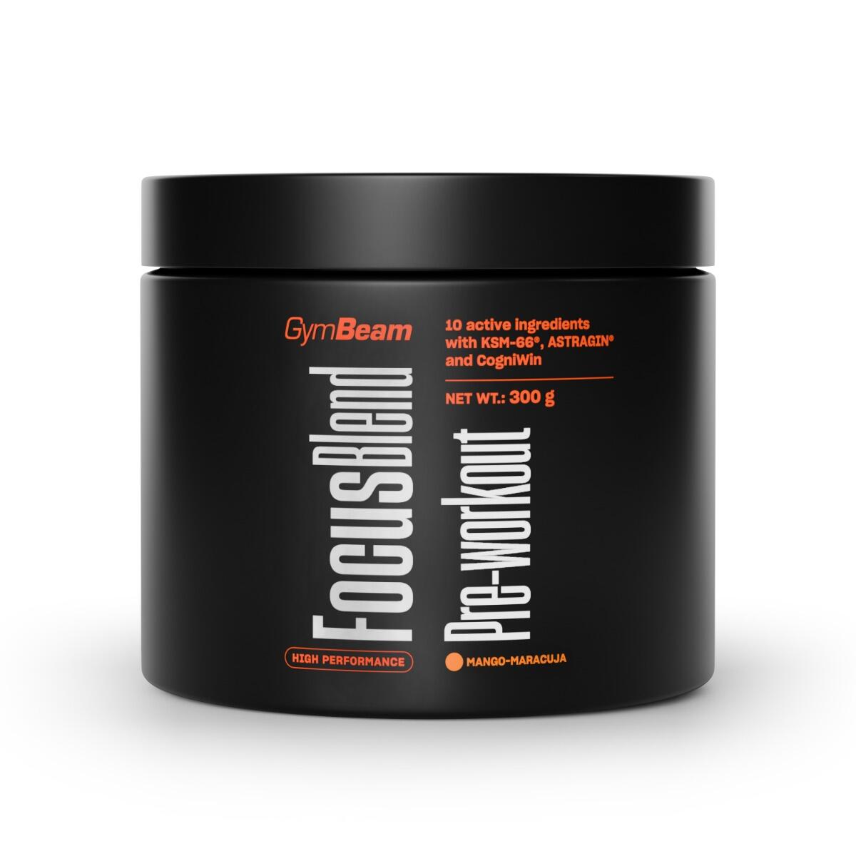 Pre-workout Focus Blend proszek z kofeiną 300 g