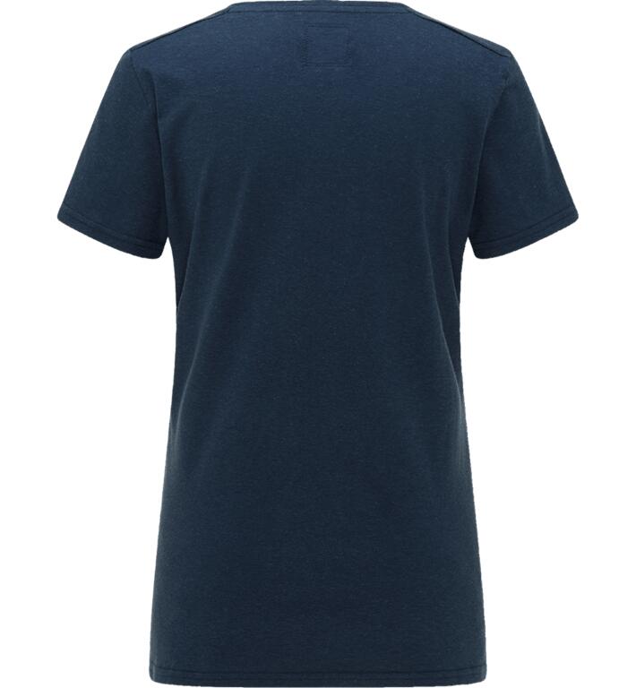 HAGLOFS Koszulka damska Trad Tee Print Women tarn blue-S 2/3