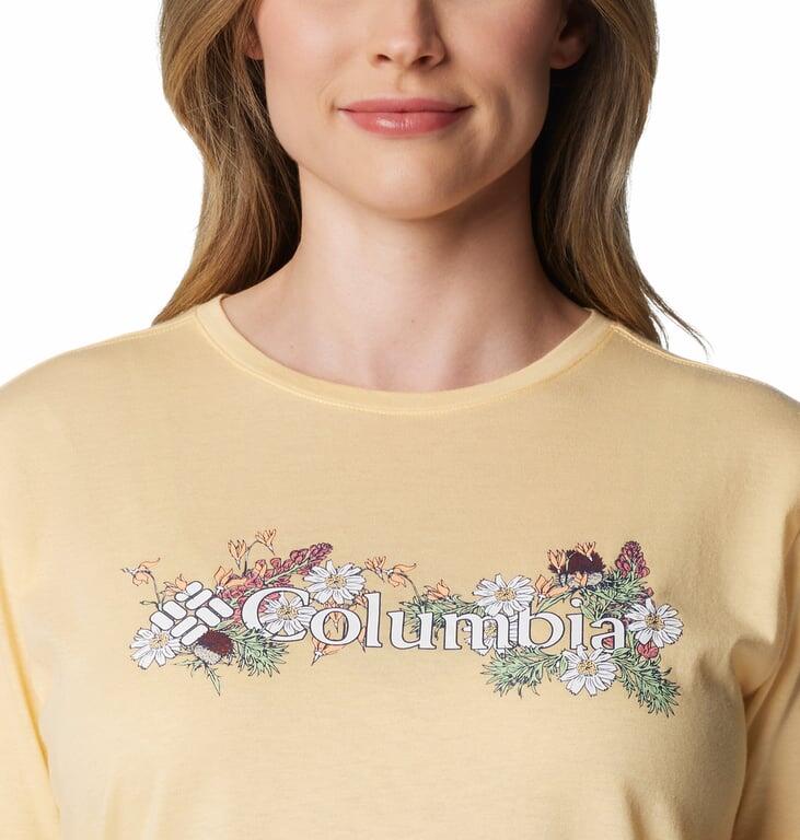 COLUMBIA Koszulka damska Bluebird Day Relaxed Crew Neck sunkissed heather-L 5/5