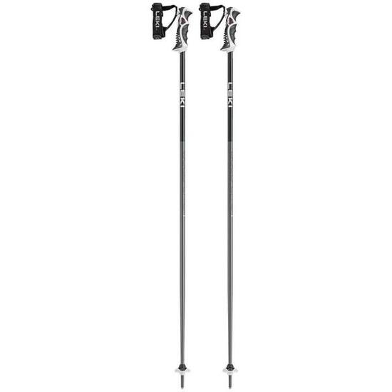 LEKI Batons BOLD LITE S - GRIS/NOIR/ROUGE