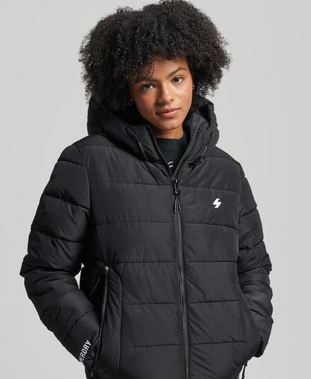 Veste matelassée à capuche esprit sportif SUPERDRY