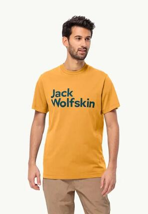JACK WOLFSKIN Koszulka męska Brand T M mustard r.L