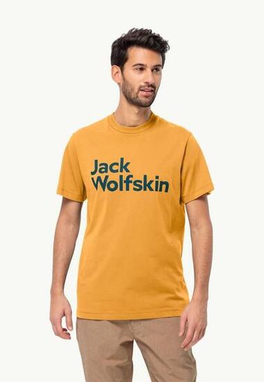 JACK WOLFSKIN Koszulka męska Brand T M mustard r.L