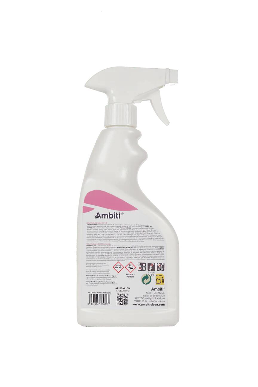 Ambiti Rinse Spray 500 ml para WC portátil y cassette.​ 2/2