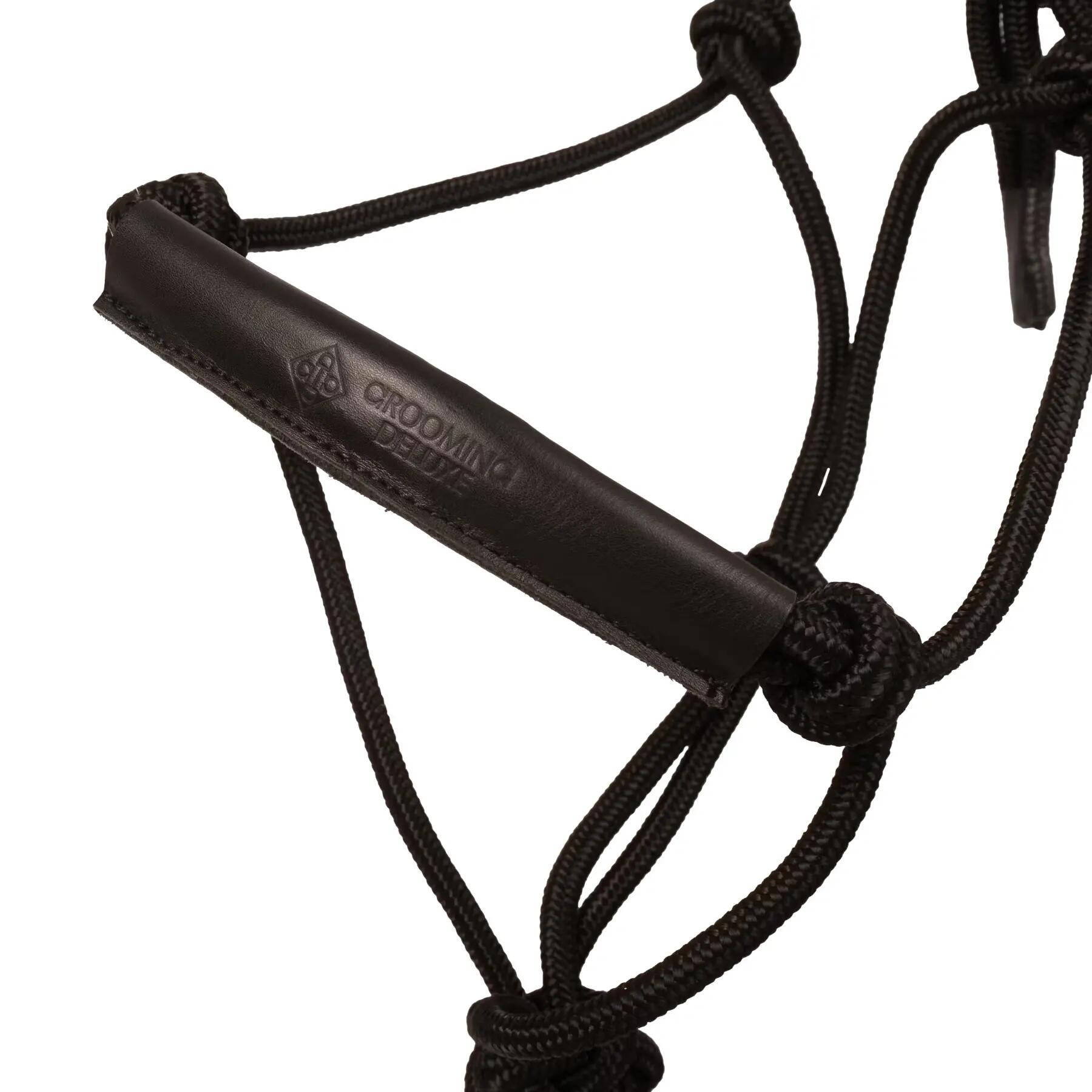 Licol rope noir cob 2/5
