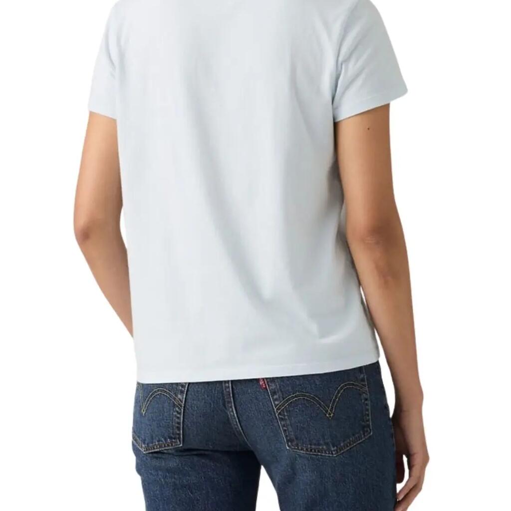 LEVI'S - T-shirt donna The Perfect con logo floreale  - Taglia M
