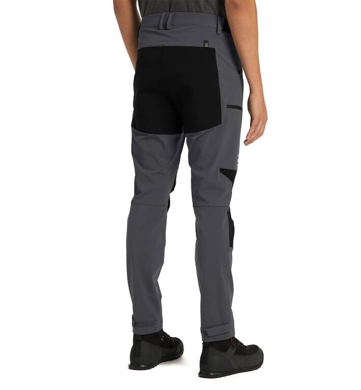 HAGLOFS Spodnie męskie MID SLIM PANT MEN Magnetite/True black-52 2/7