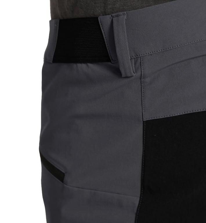 HAGLOFS Spodnie męskie MID SLIM PANT MEN Magnetite/True black-52 6/7
