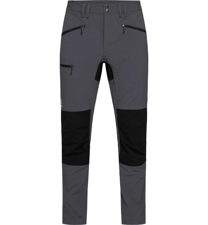 HAGLOFS Spodnie męskie MID SLIM PANT MEN Magnetite/True black-52 5/7
