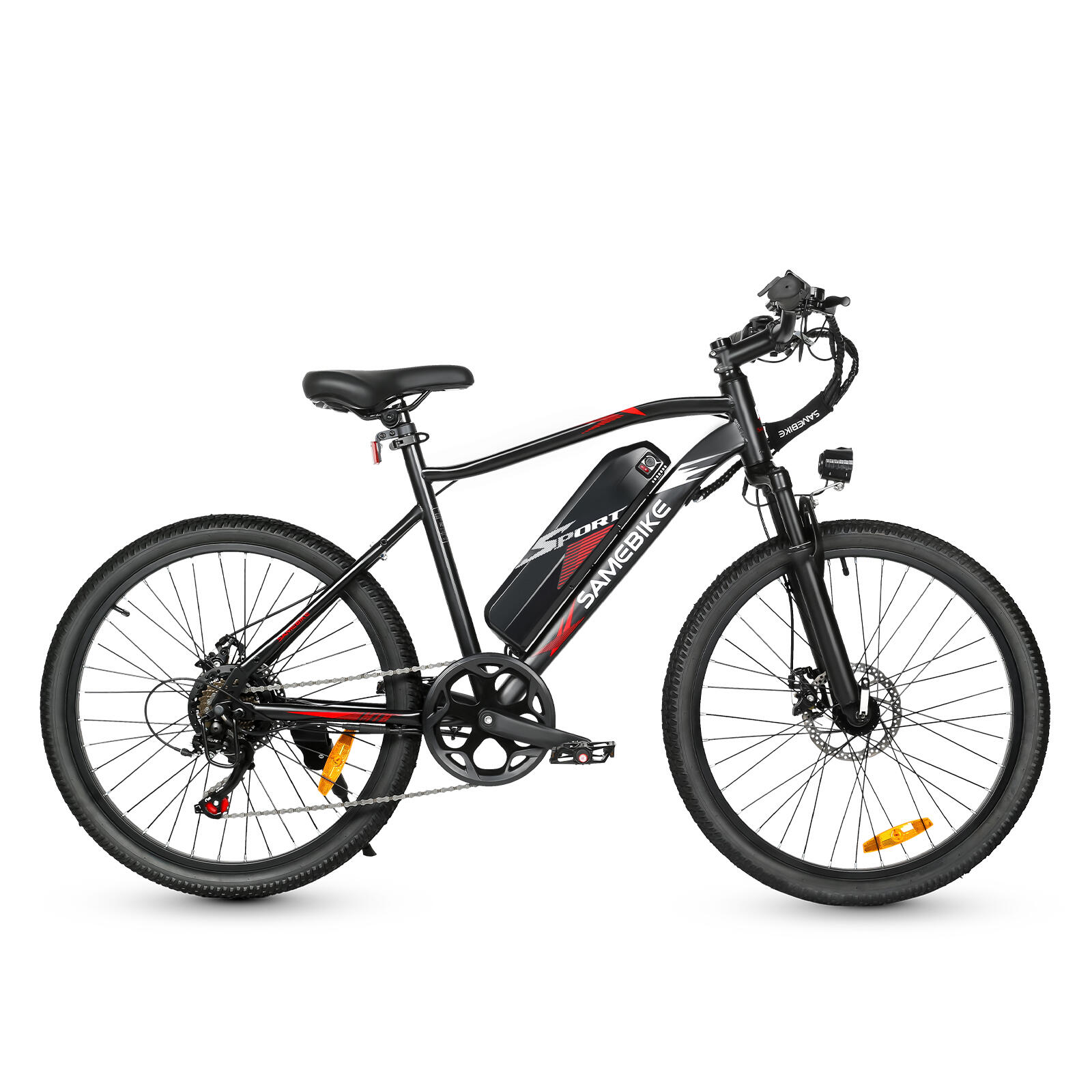 Bicicleta de montaña eléctrica SAMEBIKE EBE2, batería extraíble de 36 V y 13 Ah 3/7