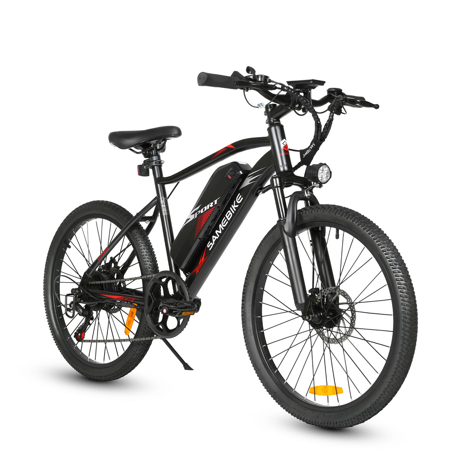 Bicicleta de montaña eléctrica SAMEBIKE EBE2, batería extraíble de 36 V y 13 Ah 2/7