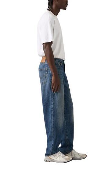 Pantalon - Sportswear - Homme - Coupe loose, jambe large années 90 - 568™ - Bleu