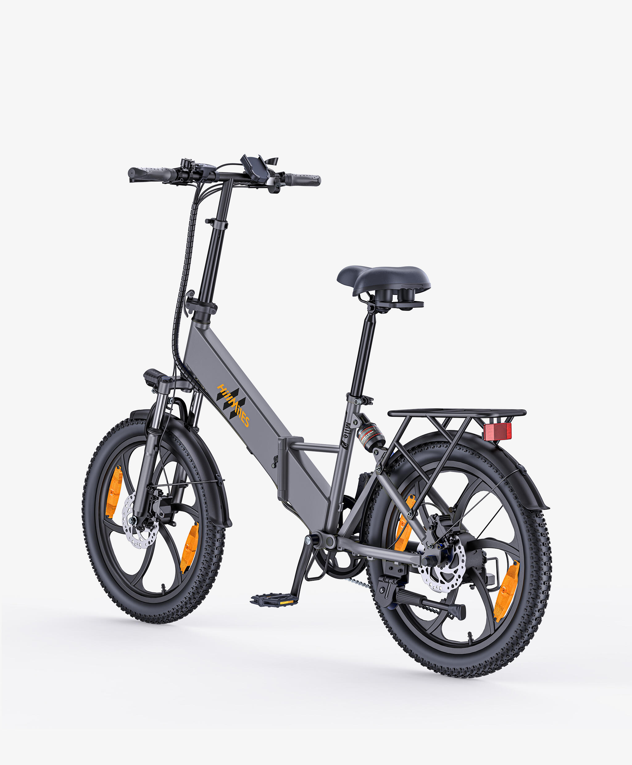 HillMiles Mile2 Opvouwbare Elektrische Fiets met een Actieradius van 100 km en b 3/7