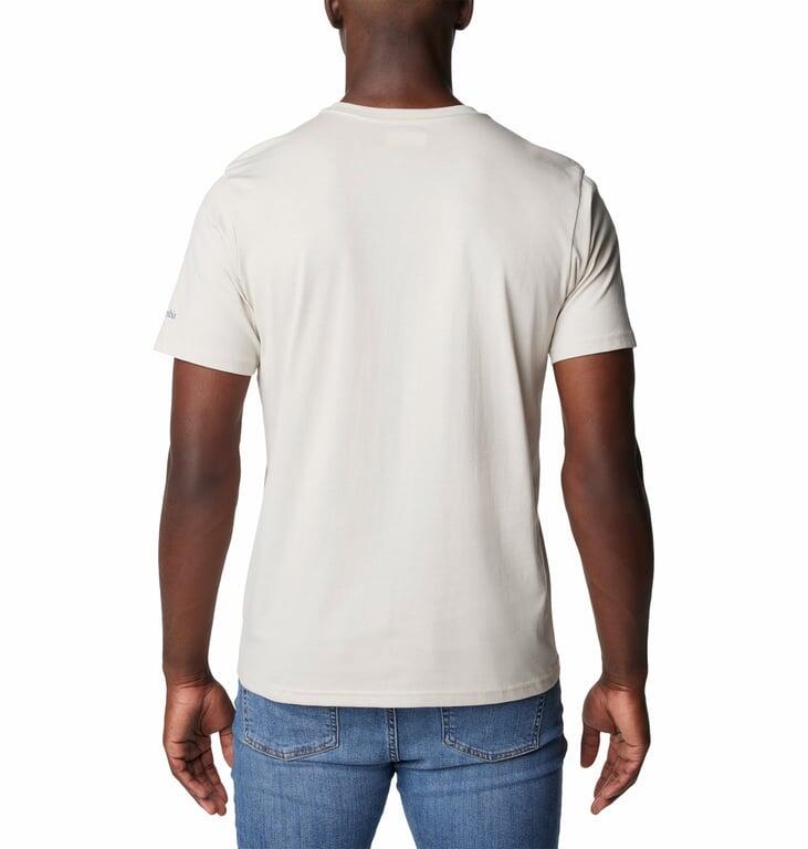 COLUMBIA Koszulka męska M Rapid Ridge Graphic Tee dark stone hood nightscape-XL 4/5