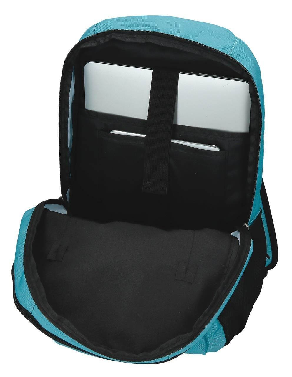 Mochila escolar Reebok Boston 44 cm Turquesa 3/5