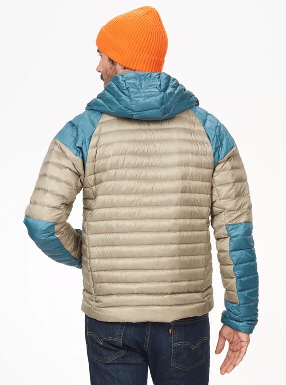 MARMOT Kurtka puchowa męska Hype Down Hoody moon river/vetiver-L 2/5