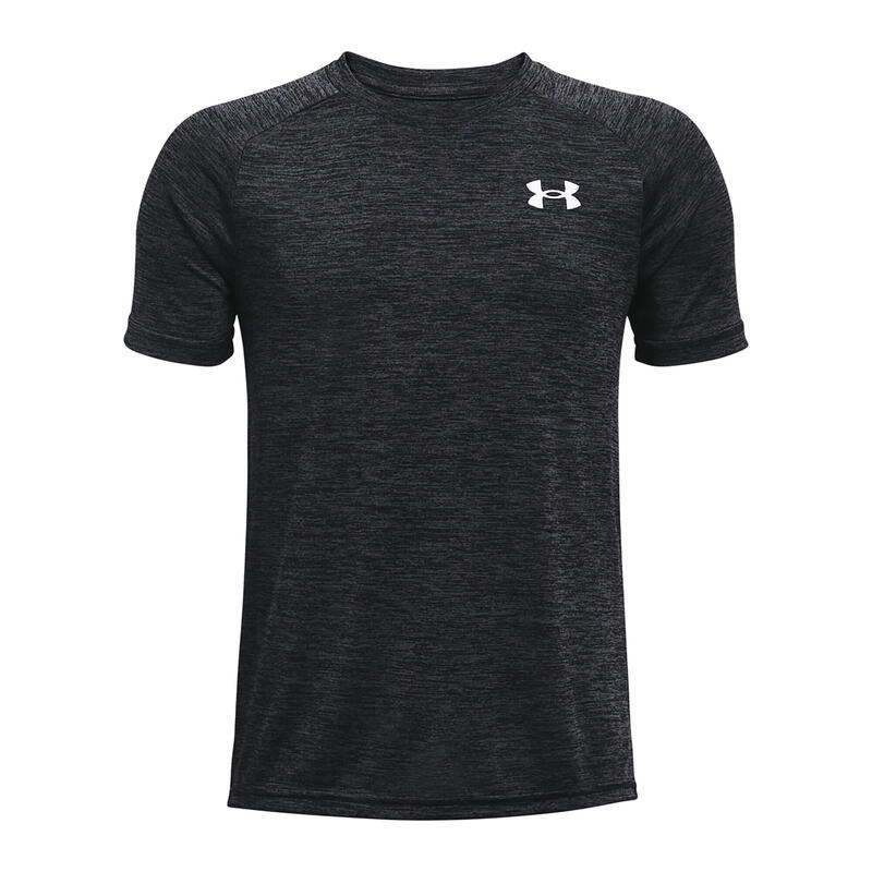 Tricou de antrenament pentru copii Under Armour Tech 2.0 negru
