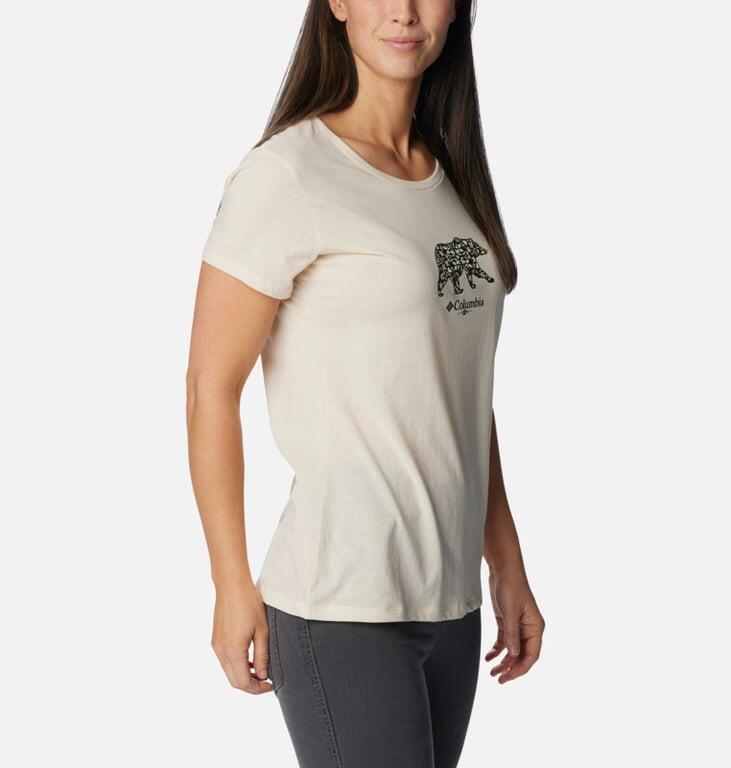 COLUMBIA Koszulka damska Daisy Days SS Graphic Tee chalk bearly polarized-M 3/5