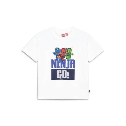 Koszulka Chłopięca LEGO Ninjago Taj302 Biała