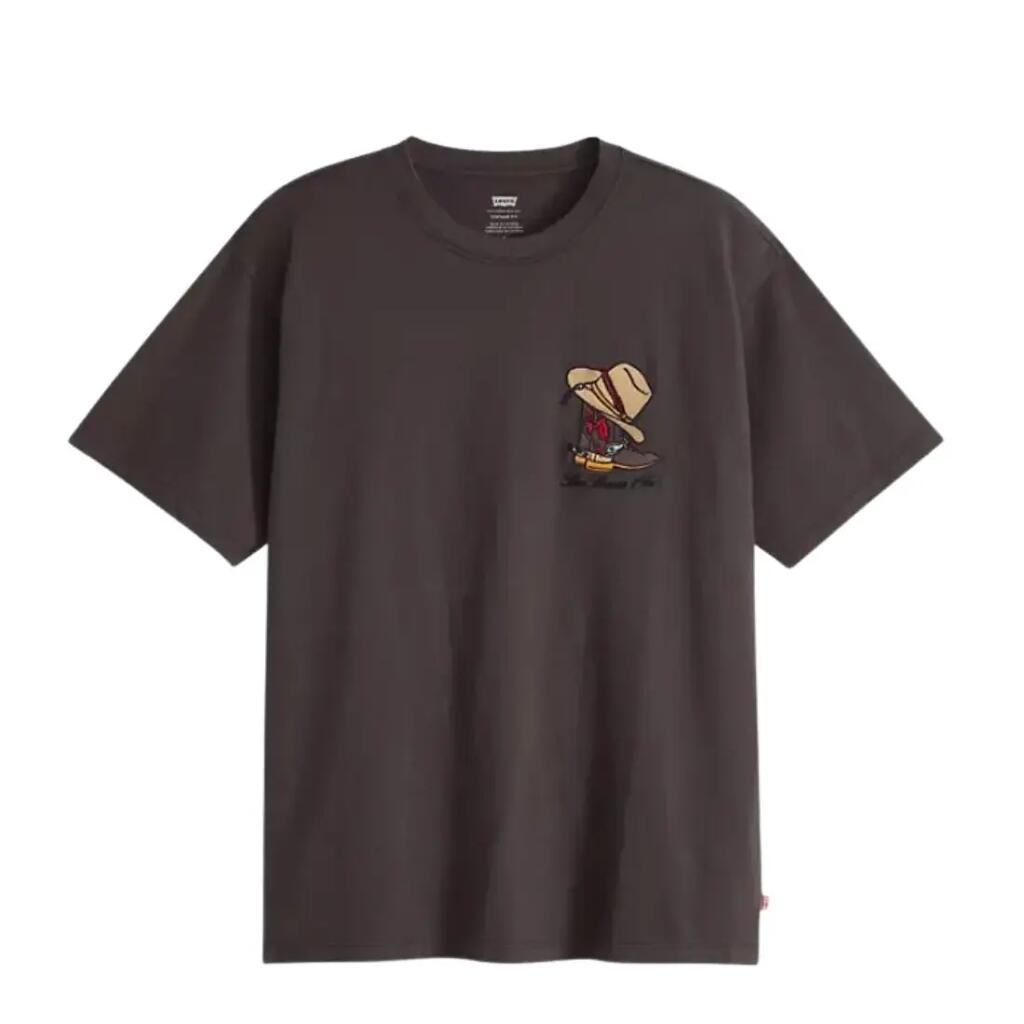 LEVI'S - T-shirt uomo Vintage con stampa cowboy - Taglia M