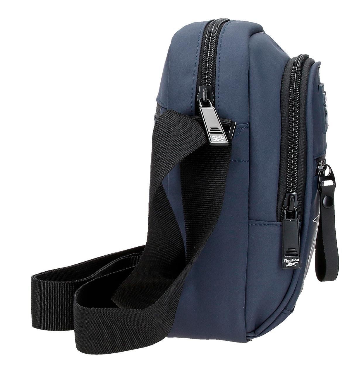 Bandoleira dois compartimentos Reebok Columbus Marinho 4/5