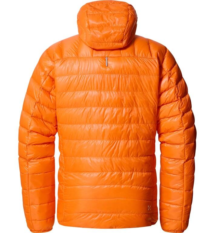 HAGLOFS Kurtka puchowa męska L.I.M Down Hood Men blaze orange-L 6/7