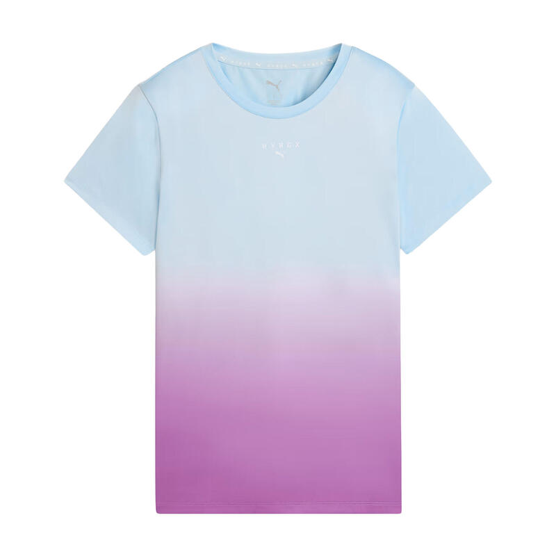Tricou femei design gradient Hyrox Graphic, albastru degrade PUMA