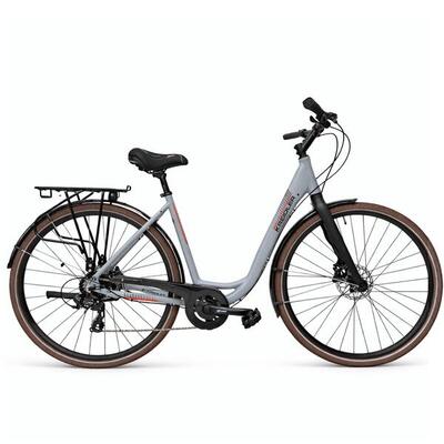 Refurbished Bicicletta da trekking Kreidler 52857 - 28 pollici M grigia