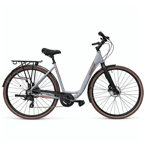 Refurbished Bicicletta da trekking Kreidler 52857 - 28 pollici M grigia
