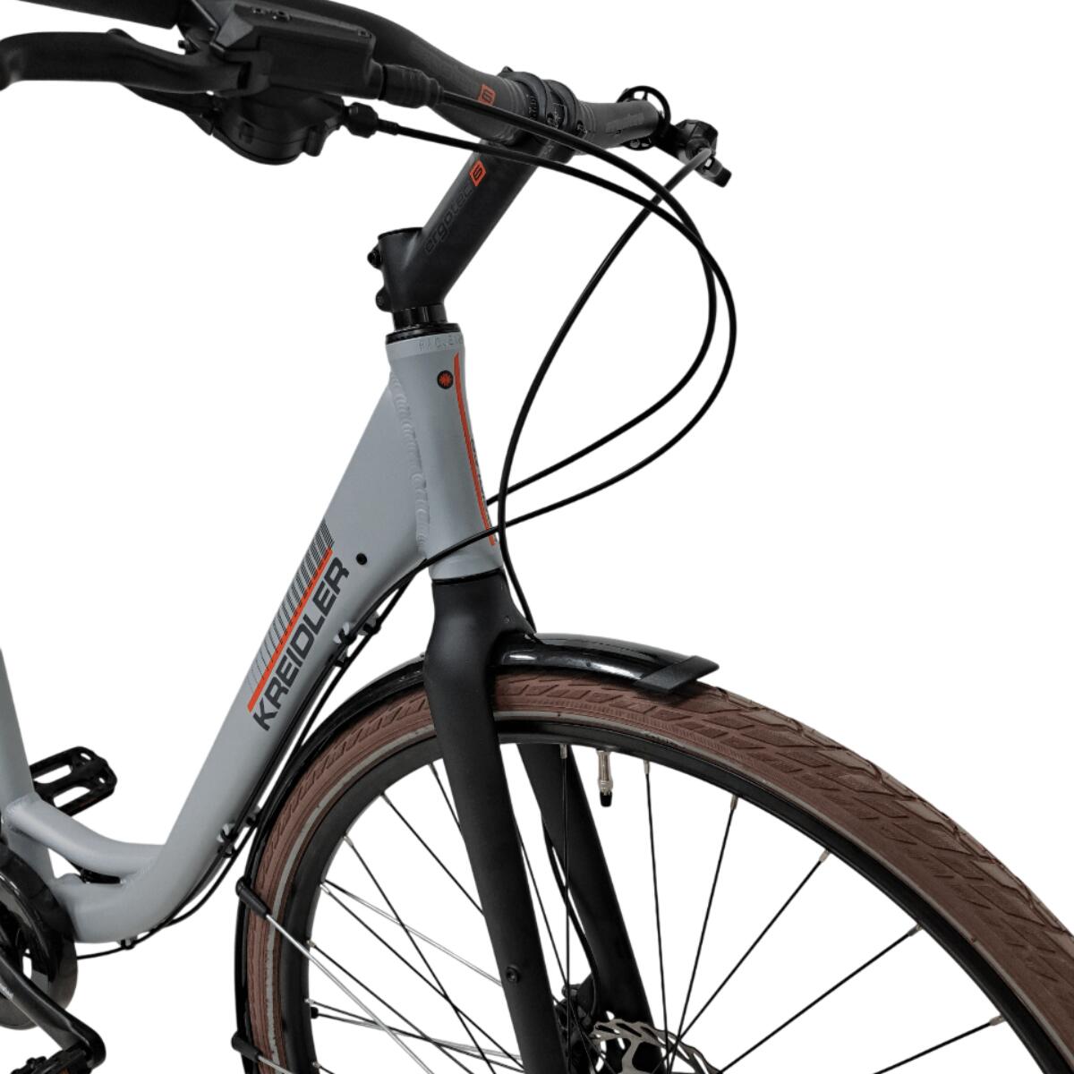 Second life, Kreidler 52857 trekkingfiets - 28 inch, M, grijs 7/7
