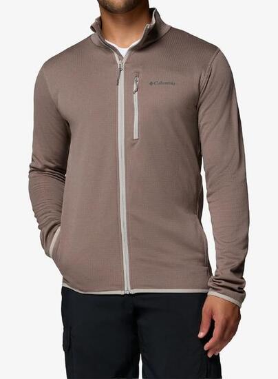 Bluza polarowa męska Columbia Essential Hike Grid Fleece Full Zip