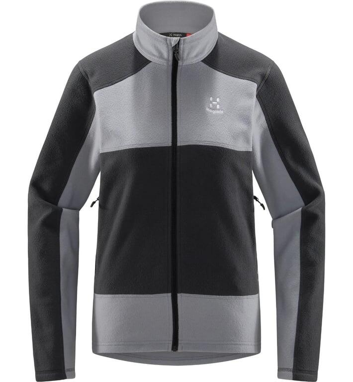 HAGLOFS Bluza damska BUTEO MID JACKET WOMEN concrete/magnetite-S 6/6