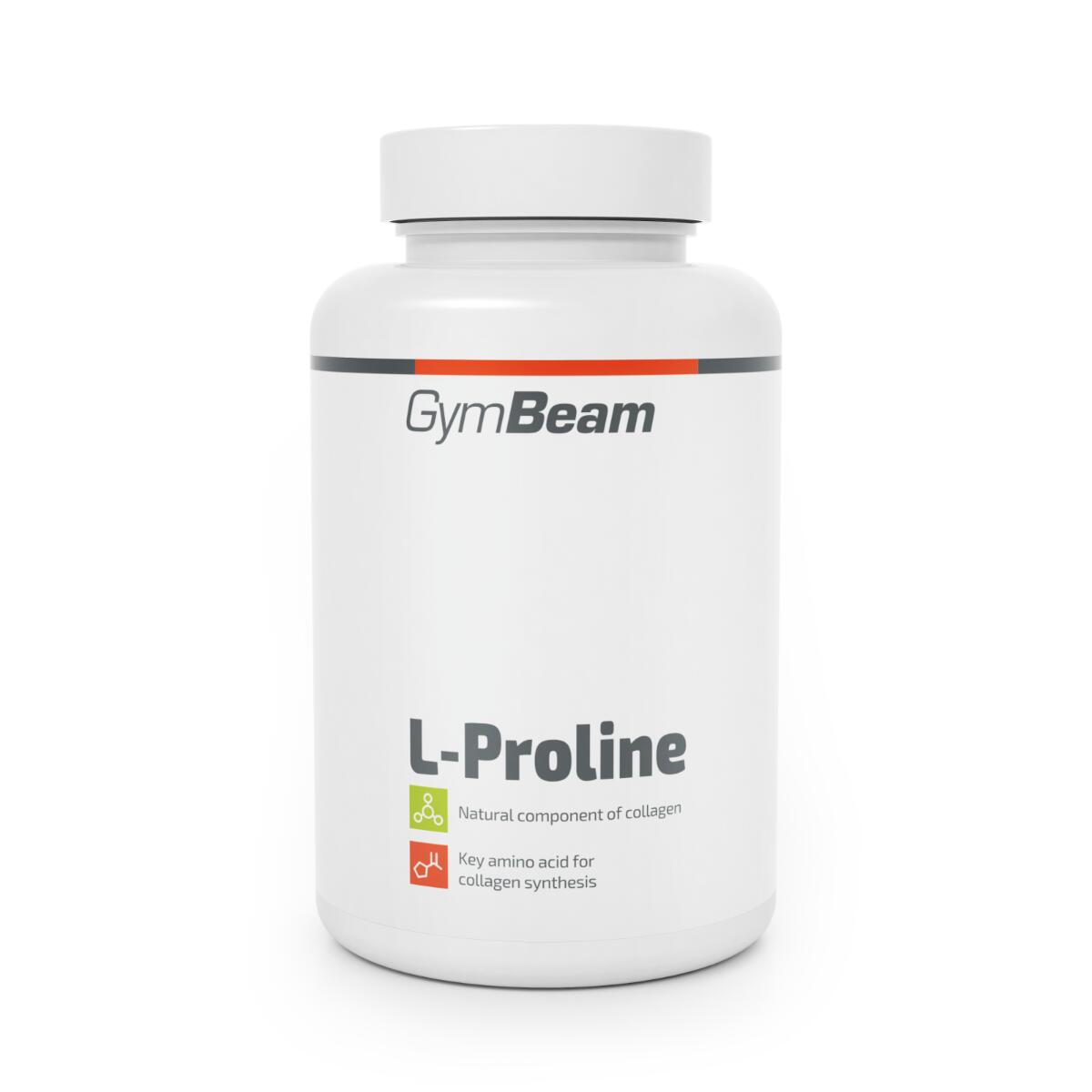 GYMBEAM Aminokyseliny L-Prolin kapsle veganské
