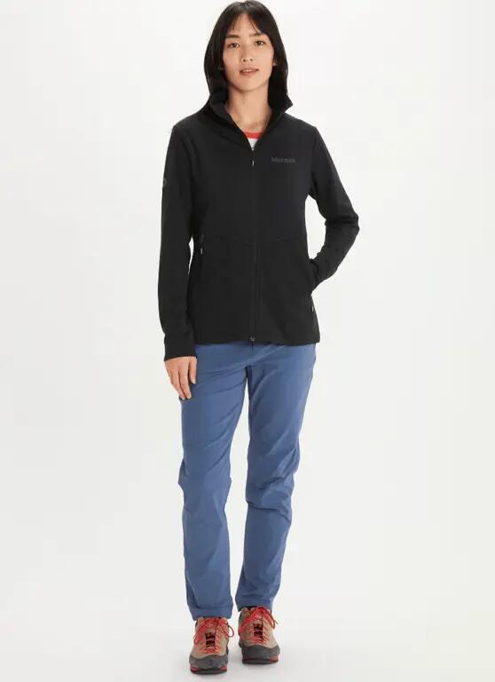 MARMOT Bluza polarowa damska Women's Leconte Fleece Jacket black-M 3/3