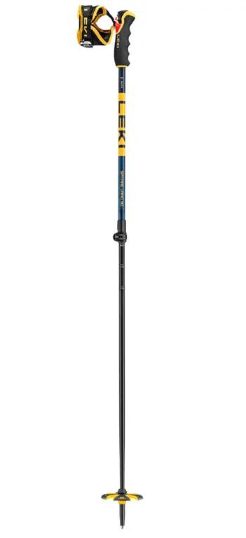 LEKI Kije narciarskie Spitfire Vario 3D denimblue-aegeanblue-mustardyellow 2/6